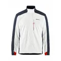 Craft NOR Adv Nordic Training Jakke 2 L Tynt vattert herre skijakke, White/blaze