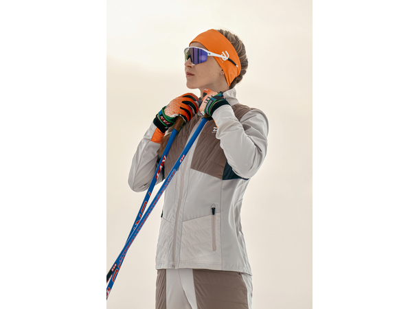 Dæhlie Jacket Aware Wmn 3-lags softshell skijakke, Peyote