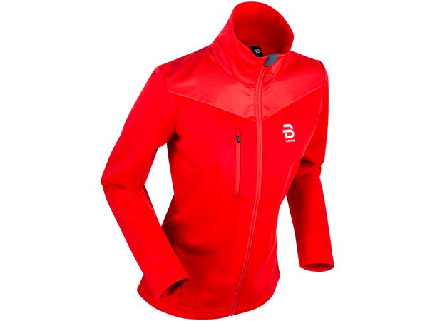Dæhlie Jacket Prime Dame L Lett, tynn skijakke. High risk red 