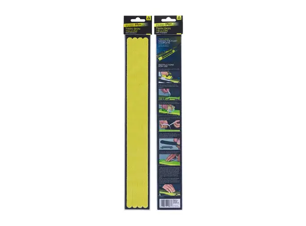 Fischer Twin Skin Yellow Mohair Mix 41cm Erstatningsfell til Fischer Twin skin 
