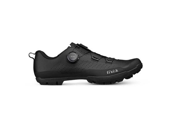 Fizik Terra Atlas MTB Sykkelsko Sort X5 Nylon, Singel BOA, Unisex