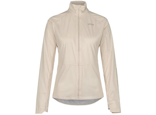 Johaug Discipline Jacket 2.0 Beige Lett, teknisk løpejakke fra Johaug