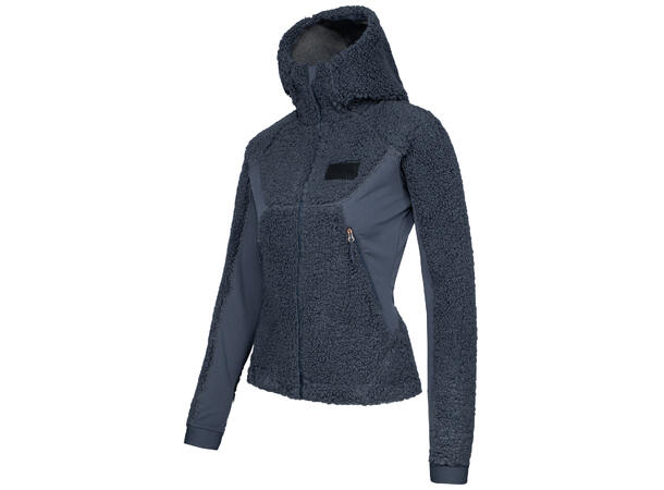 Johaug Sway Pile Jacket Dark blue L Sporty fleecejakke