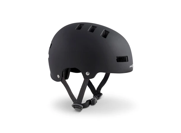 MET Yoyo Helhjelm Sort matt (54-57cm) BMX/Park hjelm, urbant design 