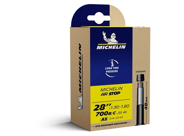 Michelin Airstop tube 700 x 33-46c (33-46x622-635) Schrader 48 mm 