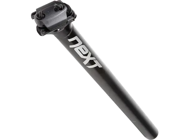 Race Face Next Setepinne 400mm, sort, Carbon, 250gr 