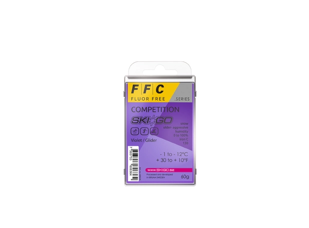 Skigo FFC Violet Glider | -1 /-12 60g, racingglider for eldre/agressiv snø 