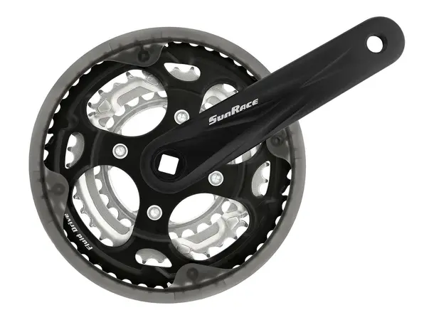 SunRace M300 7/8-Delt Krankarmsett 28-38-48, 175mm ,firkant, 68/129 u/lager 