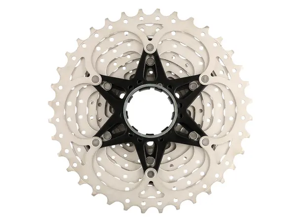 SunRace MS1 10-Delt Kassett 11-36T, 395gr, Champagne, Shimano kompat 