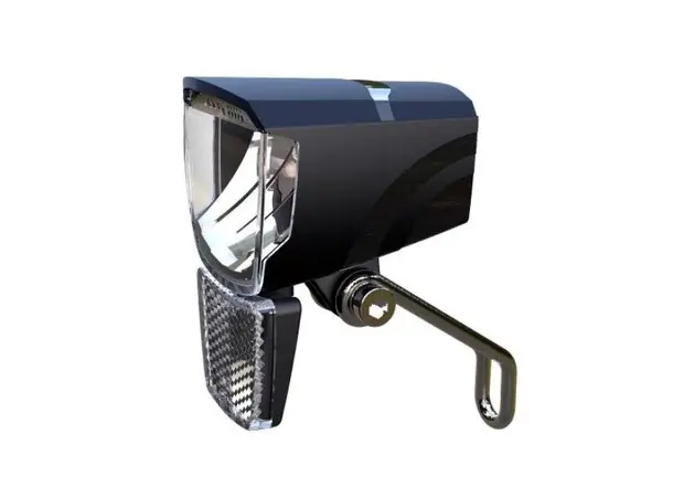 Union 4270E Spark Elsykkel Frontlykt Sort, 6-44V DC, 50Lux, K-1598 