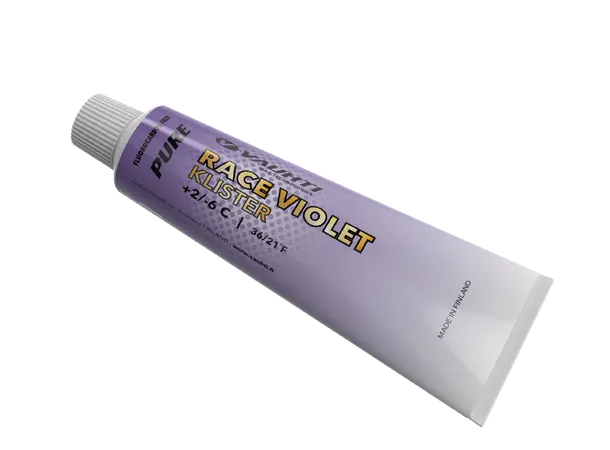 Vauhti Pure Race Violet Klister | +2/-6 Klister til gammel, kunstig- og grov snø 