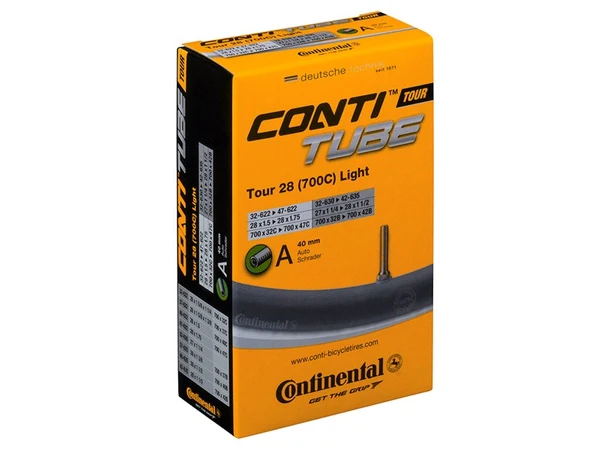CONTINENTAL Tour Tube Light 700 x 32-47C (32-47x622)/(42-635) Schrader 40 mm 