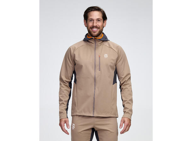 Dæhlie North Skijakke Herre XL Lett skijakke med hette, desert taupe 