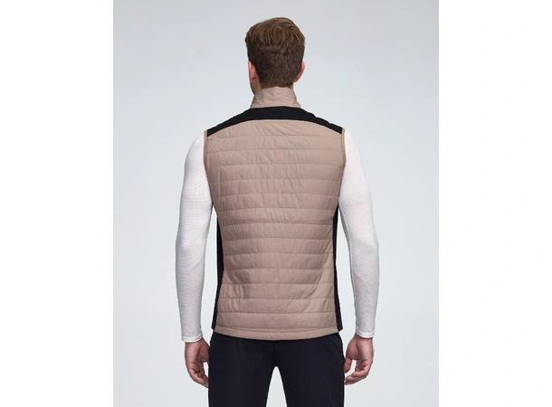 Dæhlie Vest Graphlite Herre Lett vattert vest, desert taupe 