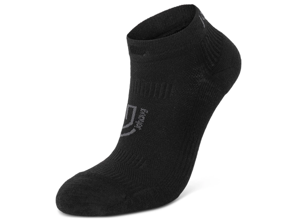 Johaug Advance Tech-Wool Ankelsokk Black, 2-pk 