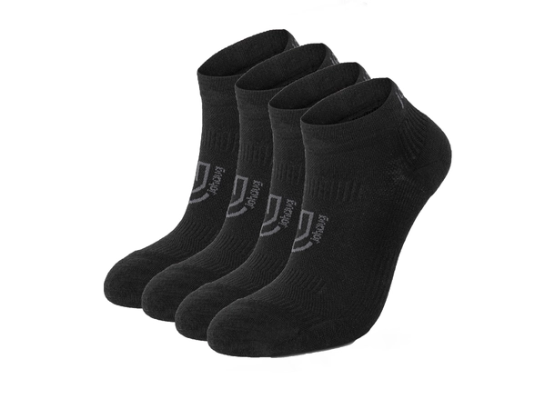 Johaug Advance Tech-Wool Ankelsokk Black, 2-pk 