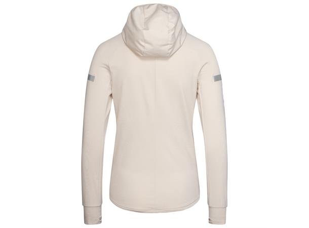 Johaug Gleam Full Zip Jakke Light beige, lett fleecejakke til trenin