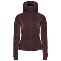 Johaug Sway Pile Jacket M Brownish Red, Varm og sporty fleecejakke