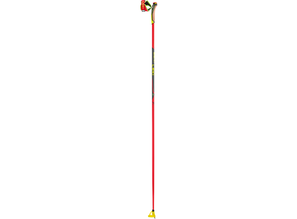 Leki HRC Marathon Red Skistav 170cm Solid karbonstav for aktive skiløpere