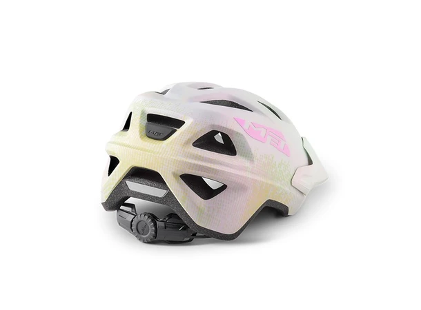 MET Barnehjelm Eldar Unisize Iridescent White Texture/Matt (52-57cm) 