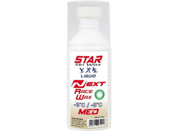 Star Next Race Med Liquid -3/-8 100ml, påføring m/ svamp 