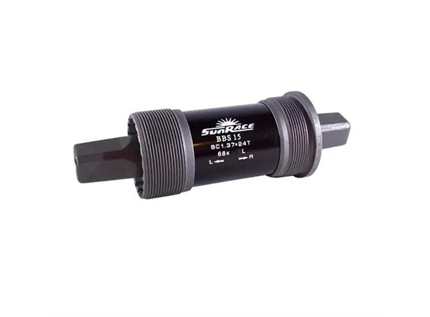 SunRace BBS15 Kranklager 68/129mm Firkant, Stål, 350gr