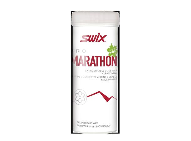 Swix Marathon Pulver Fluorfri 40gr Langvarig god glid