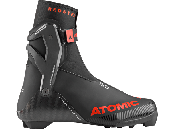 Atomic Redster S9 Black/Red Skisko Topp skøyteskisko med karbonsåle 