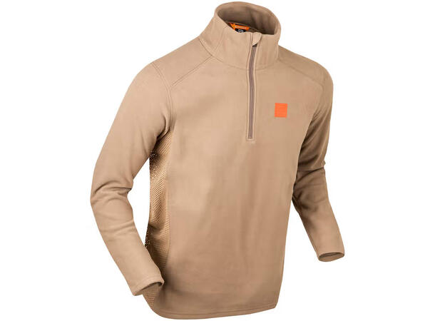 Dæhlie Half Zip Cabin Herre Myk og god fleecegenser, Desert taupe 