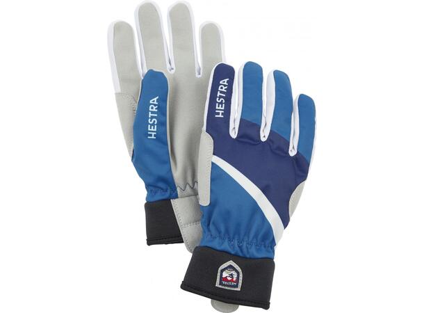 Hestra Tracker JR 5 Finger Royal Blue Varm langrennsvott for barn