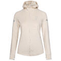 Johaug Gleam Full Zip XS Light beige, lett fleecejakke til trenin