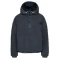 Johaug Sway Pile Hettegenser S Dark blue, supermyk hettegenser med zip