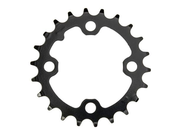 SRAM Drev 22T Ø64mm inner 4 hull, stål, matt sort, 3x9/10s