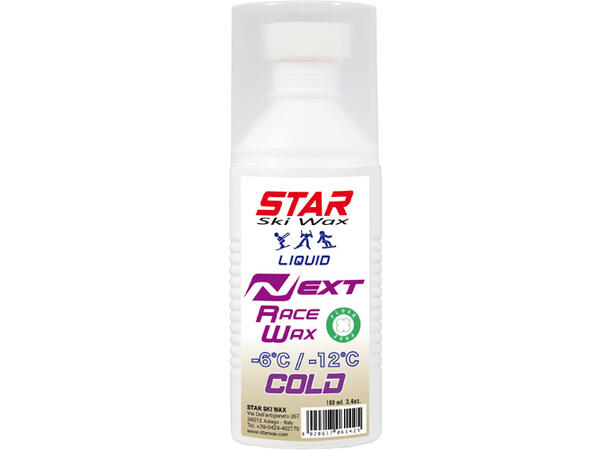 Star Next Race Cold Liquid -6/-12 100ml, påføring m/svamp