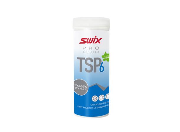 Swix TSP6 Blue | -5/-10 Racingpulver for -5°C til -10°C.