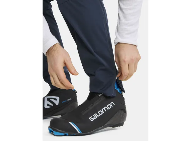 Craft NOR Bukse Pro Nordic Race 3/4 Pro-grade skibukse til herre, Blaze 