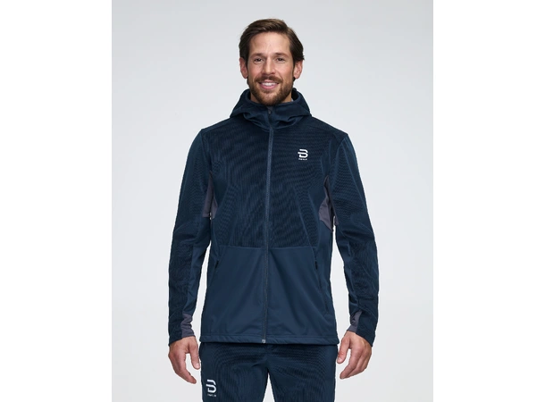 Dæhlie Jacket Boulder Men M Stilfull langrennsjakke, Navy blue 