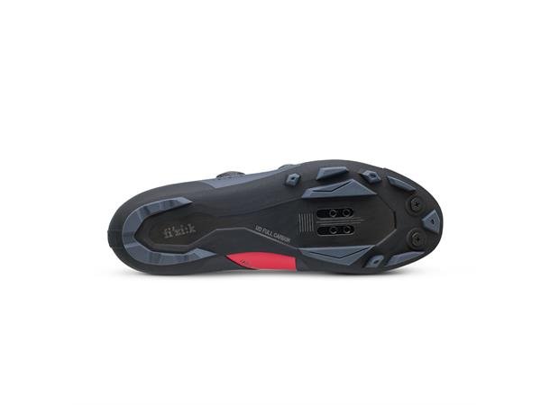 FIZIK Infinito X1 Grey/red Sykkelsko Full carbon UD