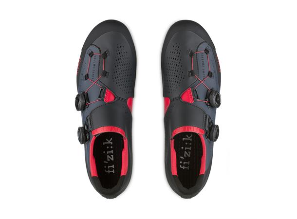 FIZIK Infinito X1 Grey/red Sykkelsko Full carbon UD