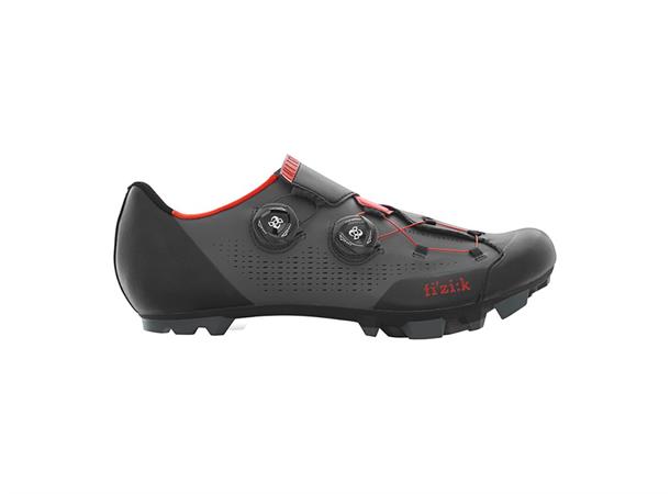 FIZIK Infinito X1 Grey/red Sykkelsko Full carbon UD