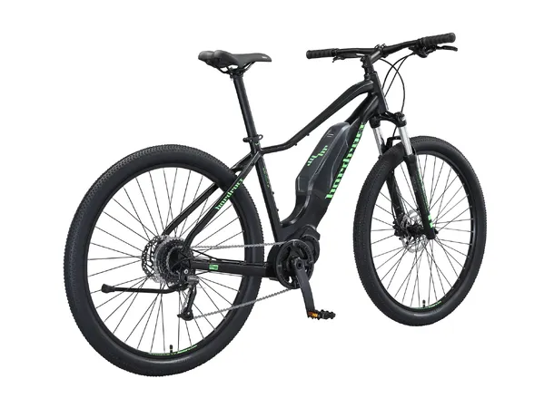 Hard Rocx E-Shock 6 29R Sort/grønn 60Nm, E6100, 418wh, Skivebrems 