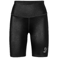 Johaug Shimmer Tights Bikelength Sort M True black, treningstights