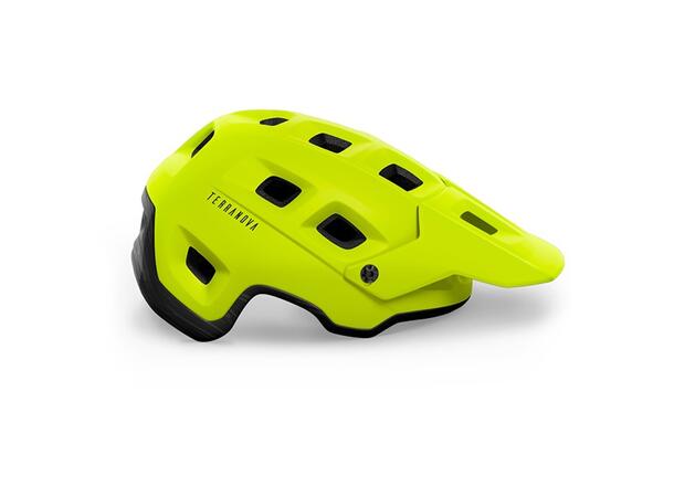 MET Terranova Sykkelhjelm MIPS Limegrønn/matt 