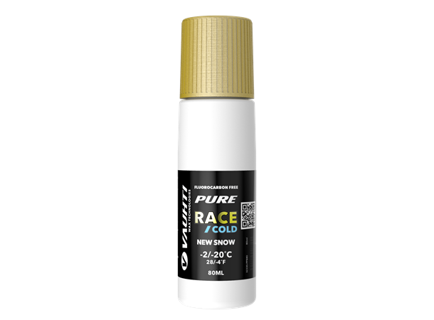 Vauhti Pure Race Cold Liquid New snow -2 / -20, 80ml. For nysnø/finkornet snø.