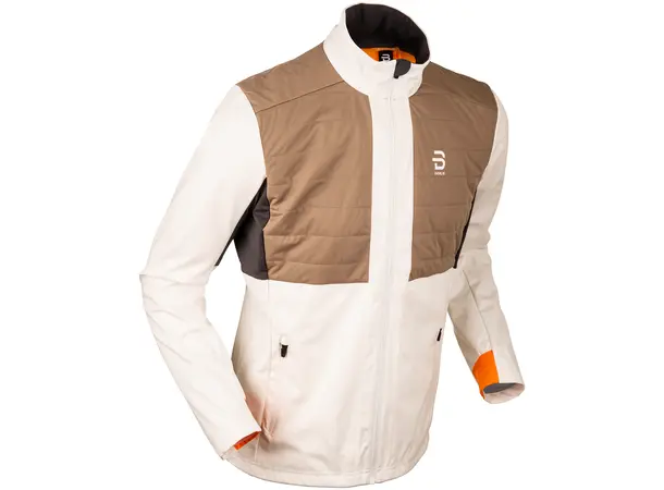 Dæhlie Jacket Aware Men 3-lags softshell skijakke, Snow White 