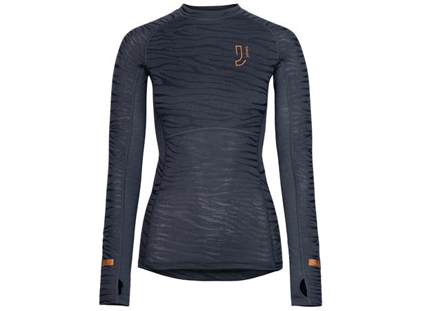 Johaug Advance Tech-Wool LS L Dark blue, teknisk ulltrøye