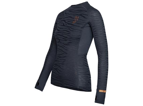 Johaug Advance Tech-Wool LS L Dark blue, teknisk ulltrøye