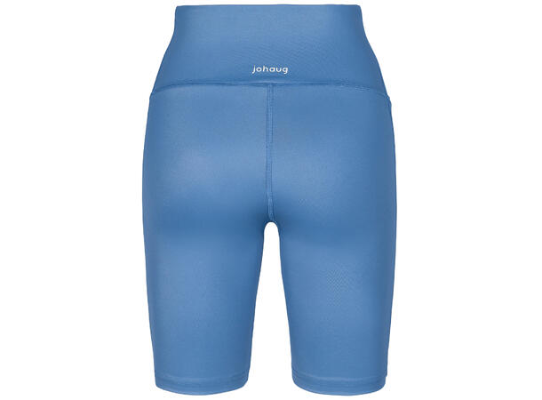 Johaug Shimmer Tights Bikelength Blå Bright cobalt blue, treningstights
