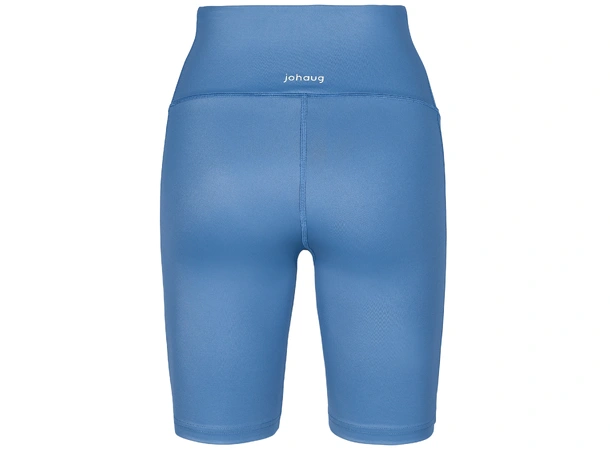 Johaug Shimmer Tights Bikelength Blå Bright cobalt blue, treningstights 