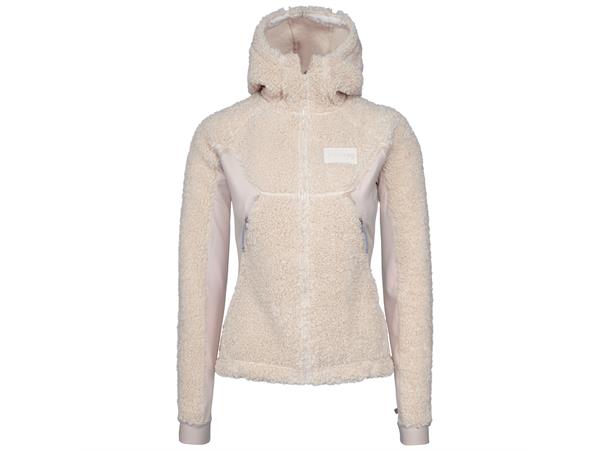 Johaug Sway Pile Jacket Light Beige, Varm og sporty fleecejakke